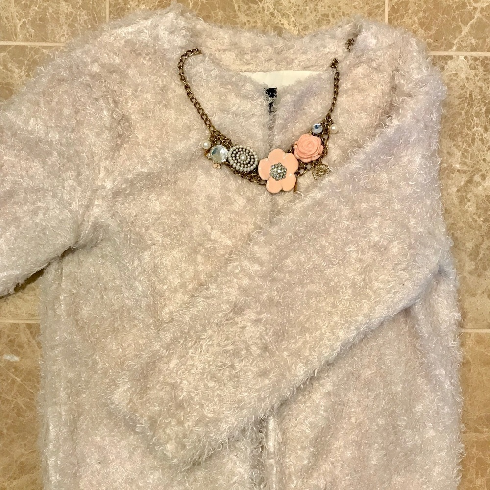 Fuzzy Cardigan 🐰 - Picture 2 of 5